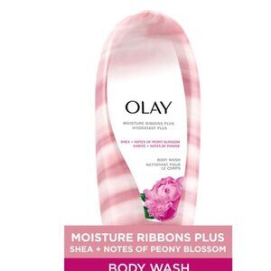 $5 When Bundled Olay Moisture Ribbons Body Wash – Shea + Peony Blossom